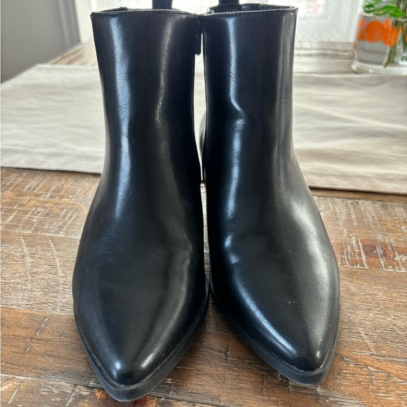 Addition Elle Ankle Heeled Boots Size 7 Wide 7W - Picture 3 of 7